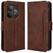 Чехол Deexe Wallet Stand для Realme GT Neo 6 SE / GT 6T / GT 6 - Brown (356129Z). Фото 1 из 7