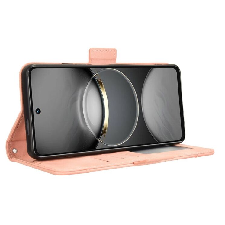 Чехол Deexe Wallet Stand для TECNO Spark 30 - Pink: фото 3 из 8