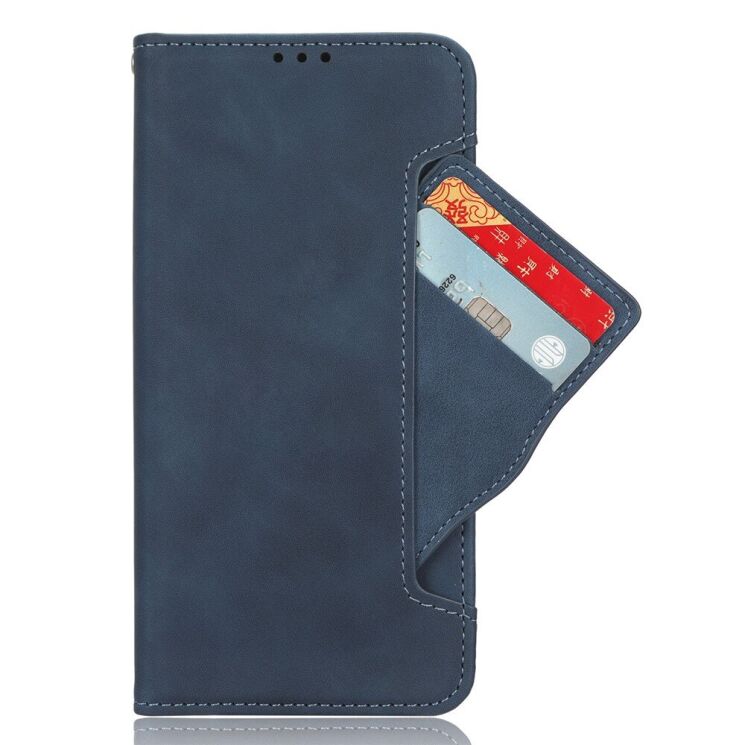 Чехол Deexe Wallet Stand для Xiaomi Redmi A5 (European Version) - Blue: фото 5 из 12