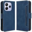 Чехол Deexe Wallet Stand для Xiaomi Redmi Note 14 4G - Blue (373435L)