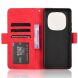 Чехол Deexe Wallet Stand для Xiaomi Redmi Note 14 Pro 5G / Note 14 Pro Plus / Poco X7 - Red (373141R). Фото 5 из 7