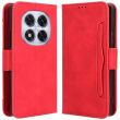 Чехол Deexe Wallet Stand для Xiaomi Redmi Note 14 Pro 5G / Note 14 Pro Plus / Poco X7 - Red (373141R)