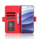 Чехол Deexe Wallet Stand для Xiaomi Redmi Note 14 Pro 5G / Note 14 Pro Plus / Poco X7 - Red (373141R). Фото 4 из 7
