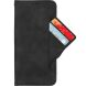 Чехол Deexe Wallet Stand для ZTE Nubia V70 Design - Black (381902B). Фото 2 из 7