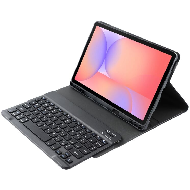 Чохол-клавіатура UniCase Keyboard Cover для Samsung Galaxy Tab S10 Lite (X400/X406) - Black: фото 2 з 9