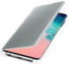 Чехол-книжка Clear View Cover для Samsung Galaxy S10 (G973) EF-ZG973CWEGRU - White (216622W). Фото 1 из 4