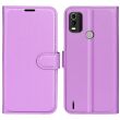 Чехол-книжка Deexe Book Type для Nokia C21 Plus - Purple (304304V)