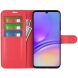 Чехол-книжка Deexe Book Type для Samsung Galaxy A05 (A055) - Red (340429R). Фото 2 из 6