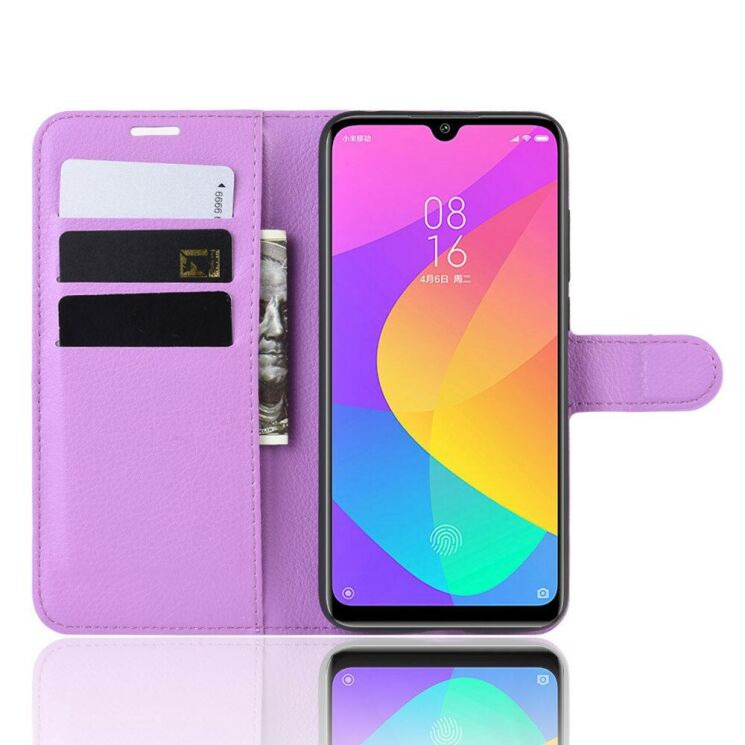 Класичний чохол-книжка Deexe Book Type для Xiaomi Mi CC9e / Mi A3 - Purple: фото 4 з 6