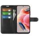 Чехол-книжка Deexe Book Type для Xiaomi Redmi Note 12 - Black (323025B). Фото 2 из 6