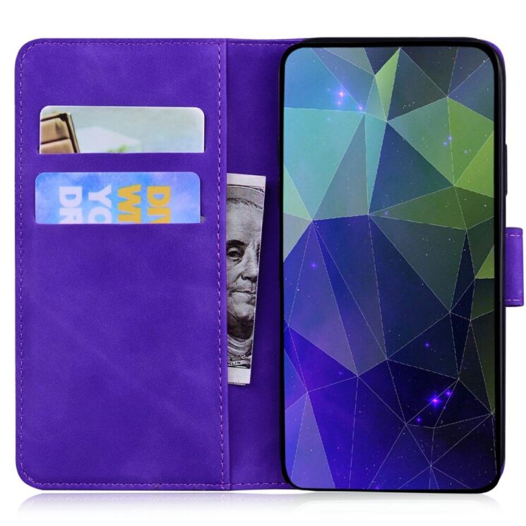 Чехол-книжка Deexe Classic Series для Infinix Smart 9 (X6532) / Hot 50i (X6531) - Purple: фото 2 из 7