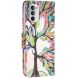 Чохол-книжка Deexe Color Wallet для Motorola Moto G52 / G82 - Life Tree (326804D). Фото 5 з 8