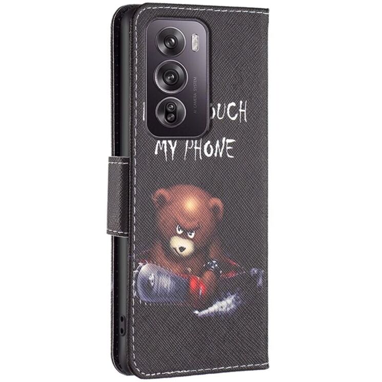 Чохол-книжка Deexe Color Wallet для OPPO Reno 12 Pro - Bear: фото 3 з 7