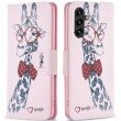 Чохол-книжка Deexe Color Wallet для Samsung Galaxy A56 (A566) - Giraffe (372103C)