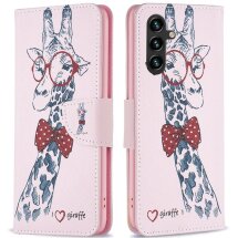 Чехол-книжка Deexe Color Wallet для Samsung Galaxy A56 (A566) - Giraffe: фото 1 из 7