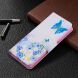 Чехол-книжка Deexe Color Wallet для Samsung Galaxy S21 Ultra (G998) - Butterfly and Flower (300934F). Фото 5 из 9