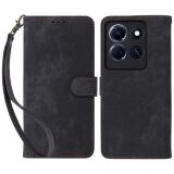 Чехол-книжка Deexe Delta Book для Infinix Note 30 VIP - Black: фото 1 из 8