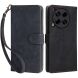 Чехол-книжка Deexe Delta Book для TECNO Camon 30 (CL6) - Black (352106B). Фото 1 из 8