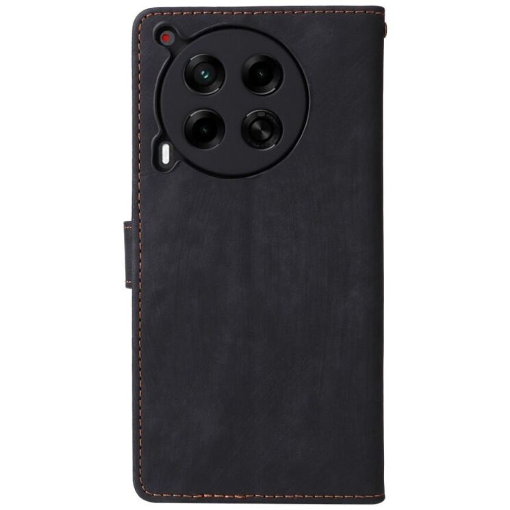 Чехол-книжка Deexe Delta Book для TECNO Camon 30 (CL6) - Black: фото 6 из 8