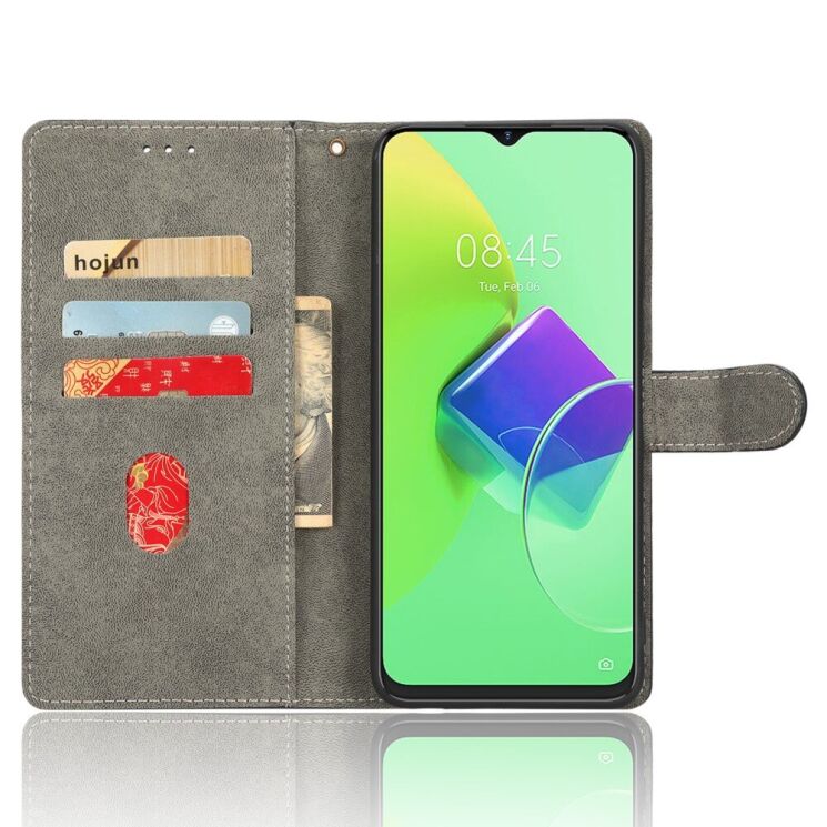 Чехол-книжка Deexe Delta Book для Tecno Spark 9 Pro (KH7n) - Green: фото 4 из 6