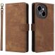 Чехол-книжка Deexe Delta Book для TECNO Spark Go 1 - Brown (361820Z). Фото 1 из 7