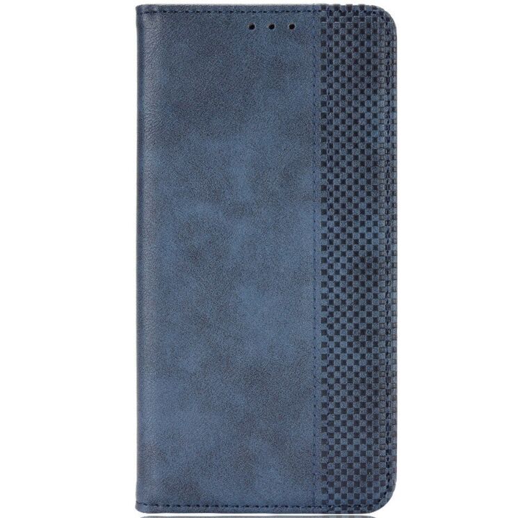 Чехол-книжка Deexe Retro Style для Xiaomi Redmi Note 15 Pro Plus / Poco M8 Pro 5G - Blue: фото 4 из 19