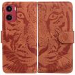 Чохол-книжка Deexe Tiger для Motorola Moto G05 / Moto E15 - Brown (372712Z)