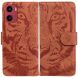 Чохол-книжка Deexe Tiger для Motorola Moto G05 / Moto E15 - Brown (372712Z). Фото 1 з 7