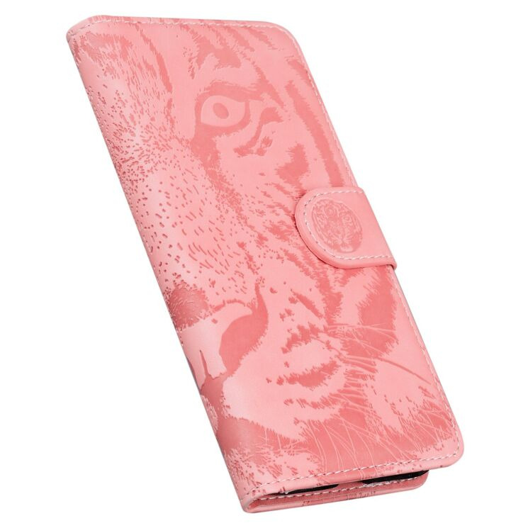 Чехол-книжка Deexe Tiger для Xiaomi Poco X8 Pro - Pink: фото 4 из 7