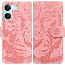 Чехол-книжка Deexe Tiger для Xiaomi Poco X8 Pro - Pink: фото 1 из 7