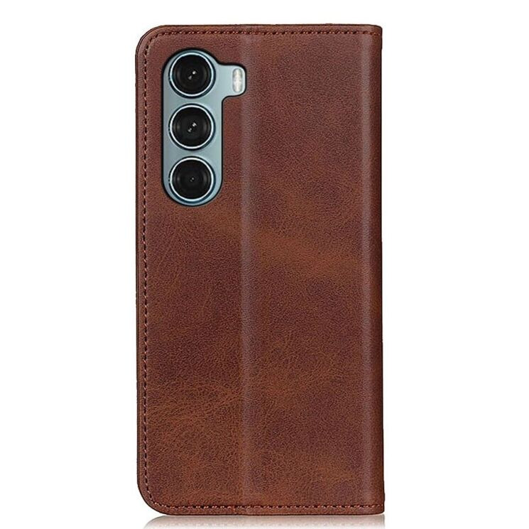 Чехол-книжка Deexe Wallet Case для Motorola Moto G200 - Coffee: фото 4 из 10