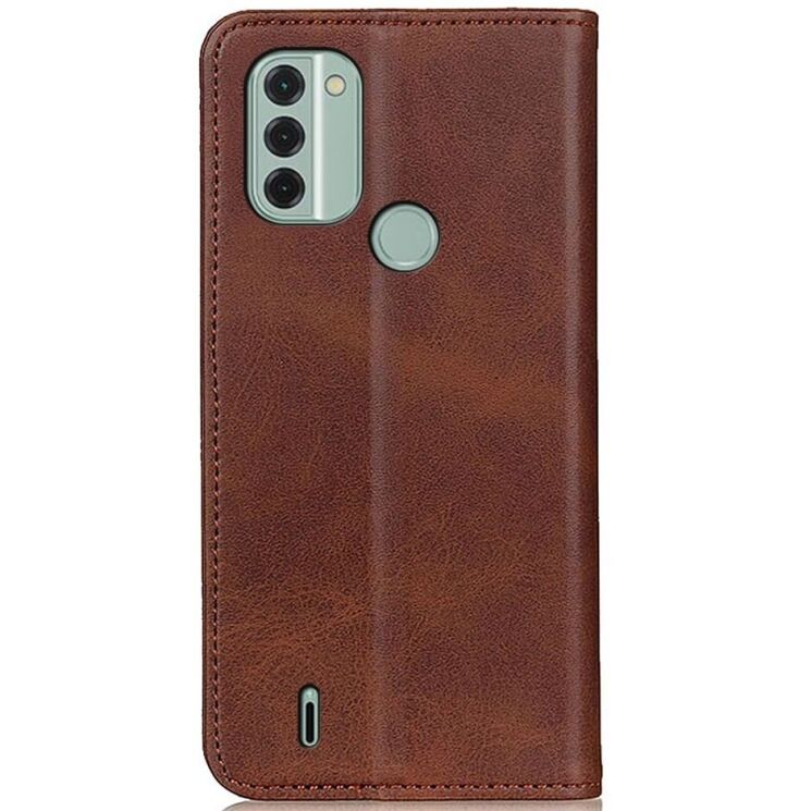 Чехол-книжка Deexe Wallet Case для Nokia C31 - Coffee: фото 4 из 7