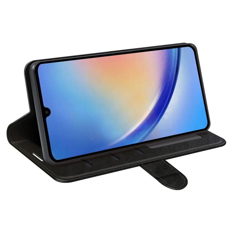 Чехол-книжка Deexe Wallet Style для Samsung Galaxy A34 (A346) - Black: фото 3 из 9