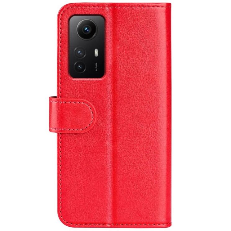 Чехол-книжка Deexe Wallet Style для Xiaomi Redmi Note 12S - Red: фото 5 из 9