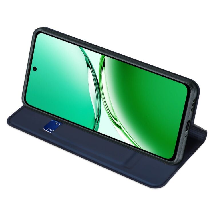Чехол-книжка DUX DUCIS Skin Pro для OPPO Reno 12 F/FS - Blue: фото 2 из 10