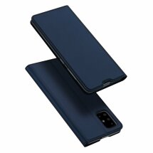 Чехол-книжка DUX DUCIS Skin Pro для Samsung Galaxy A71 (A715) - Blue: фото 1 из 19