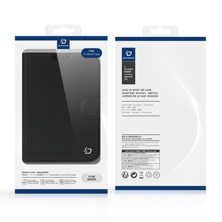 Чехол-книжка DUX DUCIS Skin Pro (FF) для iPhone Duo - Black: фото 10 из 11