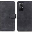 Чехол-книжка KHAZNEH Retro Wallet для Xiaomi Redmi Note 12S - Black (327009B)