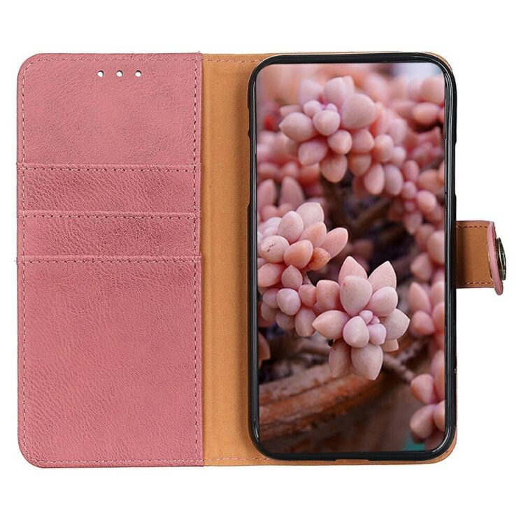 Чохол-книжка KHAZNEH Wallet Cover для Motorola Moto G75 - Pink: фото 2 з 8