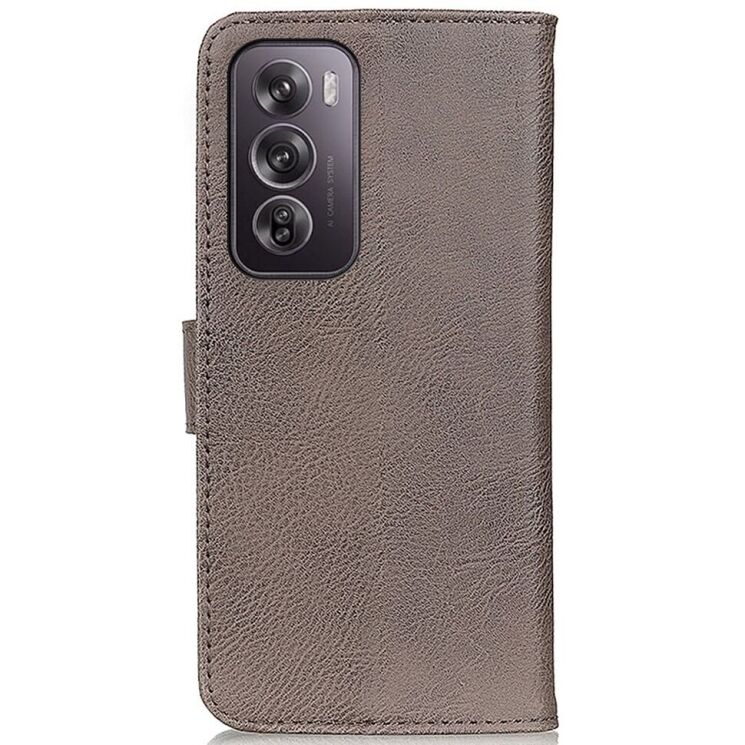 Чохол-книжка KHAZNEH Wallet Cover для OPPO Reno 12 Pro - Khaki: фото 6 з 8