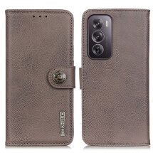 Чехол-книжка KHAZNEH Wallet Cover для OPPO Reno 12 Pro - Khaki: фото 1 из 8