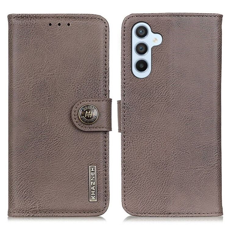 Чехол-книжка KHAZNEH Wallet Cover для Samsung Galaxy A54 (A546) - Khaki: фото 1 из 12