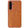 Чохол-книжка NILLKIN Qin Pro для Samsung Galaxy A55 (A556) - Brown (348127Z)