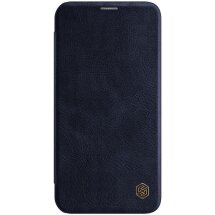 Чехол-книжка NILLKIN Qin Series для Apple iPhone 12 / iPhone 12 Pro - Blue: фото 1 из 15