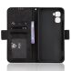 Чехол-книжка с карманами Deexe Wallet Stand для Infinix GT 50 Pro - Black (422401B). Фото 4 из 15
