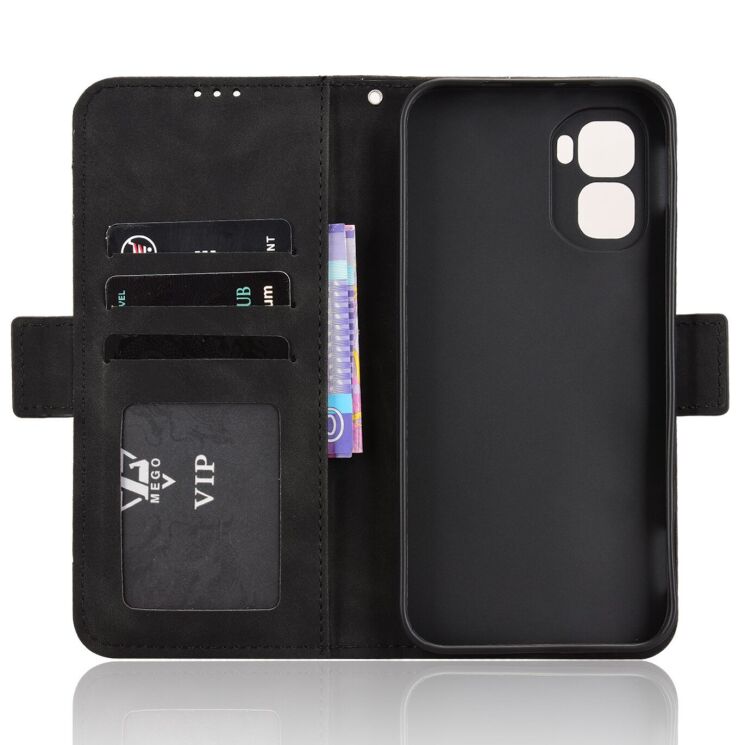 Чехол-книжка с карманами Deexe Wallet Stand для Infinix GT 50 Pro - Black (422401B) Чехол-книжка с карманами Deexe Wallet Stand для Infinix GT 50 Pro - Black: фото 4 из 15