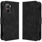 Чохол-книжка з кишеньками Deexe Wallet Stand для Infinix GT 50 Pro - Black: фото 1 з 15
