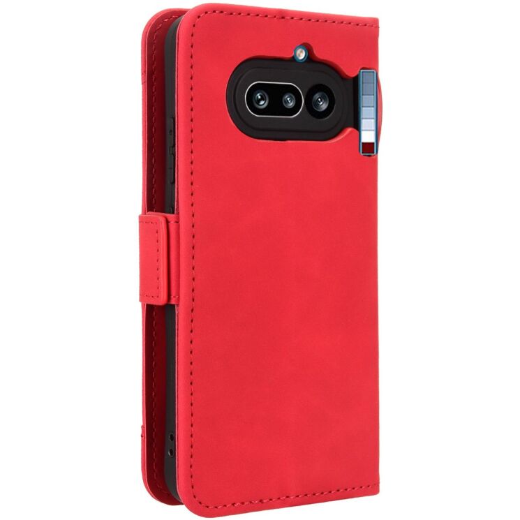 Чохол-книжка з кишеньками Deexe Wallet Stand для Nothing Phone (4a) - Red (411309R) Чохол-книжка з кишеньками Deexe Wallet Stand для Nothing Phone (4a) - Red: фото 7 з 8