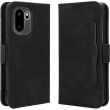 Чехол-книжка с карманами Deexe Wallet Stand для OnePlus 15R / Ace 6 / Ace 6T - Black (408046B)
