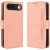 Чохол-книжка з кишеньками Deexe Wallet Stand для Realme 16 - Pink: фото 1 з 15